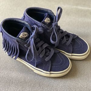 Vans Moccasin fringe sk8 high hi-top